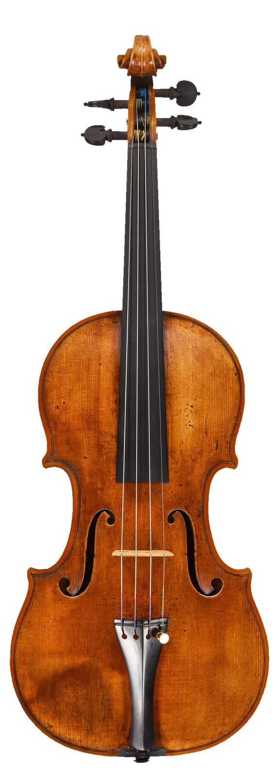 The 1731 Schneeberger Stradivari, front view.